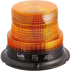 Grote 77103 Yellow Mighty Mini Strobe (Single Flash)