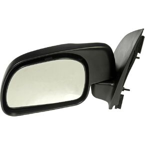 Dorman 955-1456 Driver Side Manual Door Mirror - Folding Compatible with Select Ford Models, Black