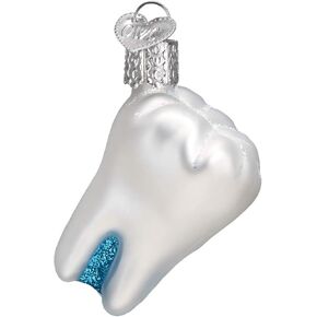 Old World Christmas Tooth Ornament, Multi