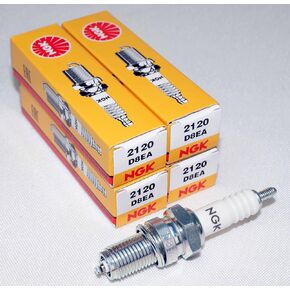 NGK 2120 D8EA 4 PACK Spark Plug Plugs 4 CYLINDER V8 6 CYLINDER V TWIN V10 V12