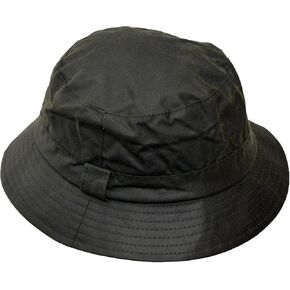 Walker and Hawkes - Wax Hanford Bucket Hat - Olive - XX-Large