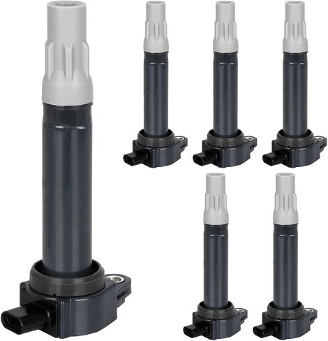 Ignition Coil Pack of 6 Compatible with 2006-2010 Dodge Charger Magnum Nitro Challenger Avenger & Chrysl 300 Town & Country Sebring Pacifica 2.7L 3.5L 4.0L V6 for 4606869AA 4606869AB UF502 in Saudi Arabia