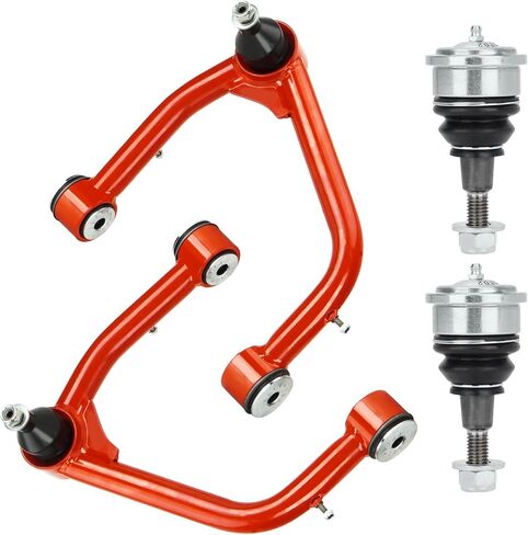 رفع أذرع التحكم العلوي الأمامي 2-4 بوصة لسيارة Chevy Silverado 1500 2019-2022، GMC Sierra 1500 2019-2022، مع استبدال مفاصل الكرة، طقم تعليق قابل للتعديل 4 قطع in Kuwait