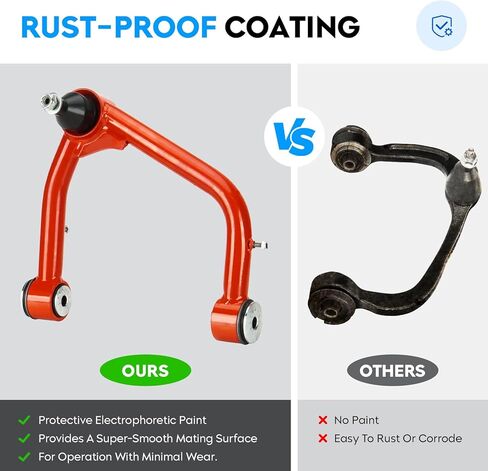 رفع أذرع التحكم العلوي الأمامي 2-4 بوصة لسيارة Chevy Silverado 1500 2019-2022، GMC Sierra 1500 2019-2022، مع استبدال مفاصل الكرة، طقم تعليق قابل للتعديل 4 قطع in Kuwait