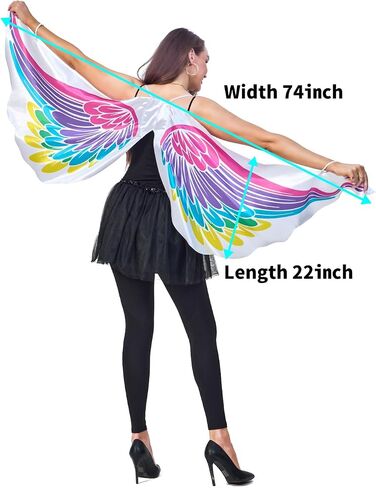 Seasons Unicorn Wings for Adult, Funny Wings Costumes, One Size in Kuwait
