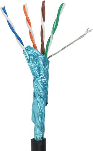 Elite Core PROCAT5E | Ultra-Flexible Shielded Tactical CAT5E | Booted RJ45 Connectors | 15' ft, 15 (PROCAT5E-S-RR-15) in Saudi Arabia