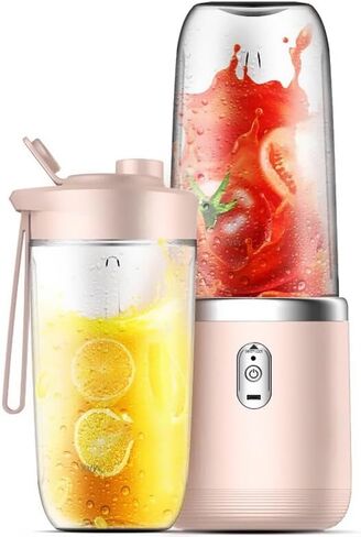 Personal Blender for Shakes and Smoothies with Travel Cup and Lid, Juices, Baby Food, Portable Blender & Food Processo (Robin Blue) in Saudi Arabia