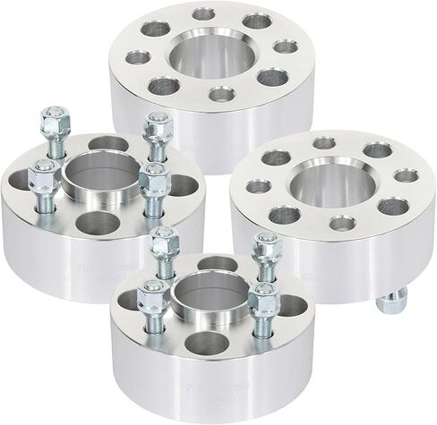 SCITOO 4X 4x100 2 inch Wheel Spacers adapters 4 Lug 4x100mm to 4x100mm 12x1.5 Studs 57.1mm Compatible with for Chevette for Cobalt for Lebaron in Saudi Arabia