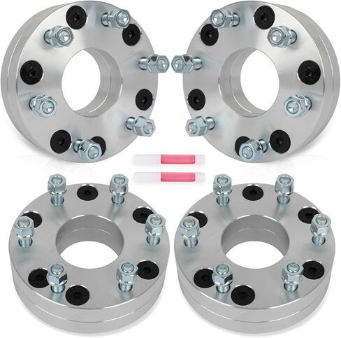 SCITOO 4Pcs 5x4.5 to 6x5.5 Wheel Adapters 2 inch Bore 74mm Studs 12x1.5 5 Lug Wheel Spacers No Hubcentric Fit for Hyundai Tucson 2005-2021,for Honda Civic 1973-2021 in Saudi Arabia