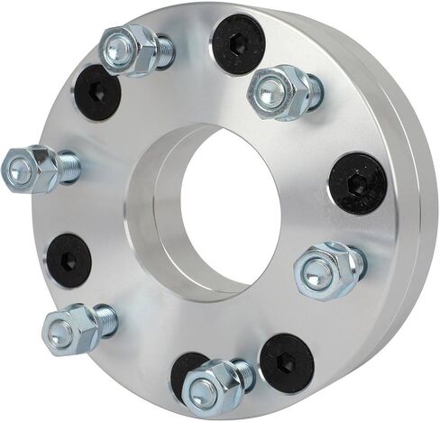 SCITOO 4Pcs 5x4.5 to 6x5.5 Wheel Adapters 2 inch Bore 74mm Studs 12x1.5 5 Lug Wheel Spacers No Hubcentric Fit for Hyundai Tucson 2005-2021,for Honda Civic 1973-2021 in Saudi Arabia