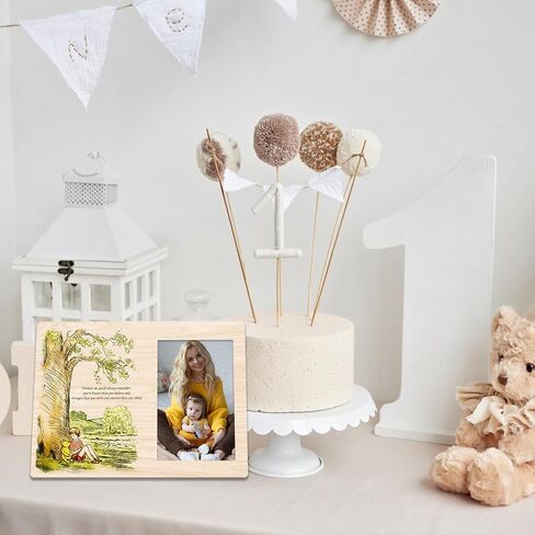Gifts for Mommy to be-the Pooh Winnie Gifts for Women, Best Friend Picture Frame, Pooh Bear Quote Picture Frame, Farewell Gifts for Women Men Best Friend, Memorial Gifts in Saudi Arabia