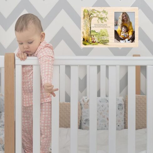 Gifts for Mommy to be-the Pooh Winnie Gifts for Women, Best Friend Picture Frame, Pooh Bear Quote Picture Frame, Farewell Gifts for Women Men Best Friend, Memorial Gifts in Saudi Arabia