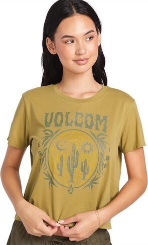 تي شيرت Volcom النسائي I Got You Baby بأكمام قصيرة in Kuwait