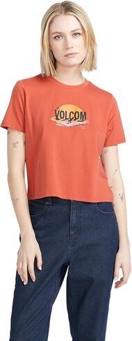 تي شيرت Volcom النسائي I Got You Baby بأكمام قصيرة in Kuwait