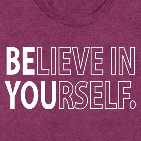 MAIHUN Inspirational Shirt for Women Believe in Yourself Tshirt Motivational Proud Tee Top in Kuwait