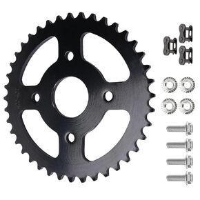 Mini Bike Sprocket 40/41/420 Chain 40T Tooth 40mm Bore Replacement for Coleman BT200X CT200U-EX CT200U Bike Go-Kart Baja Warrior Massimo MB165 200 Predator196cc 200cc 6.5hp Go Kart Parts.