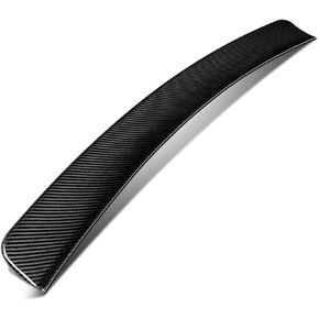DNA MOTORING 2-SPC-7504-CF OE-Style Carbon Fiber Rear Trunk Spoiler Wing Compatible with 2020-2022 Hyundai Sonata,Black