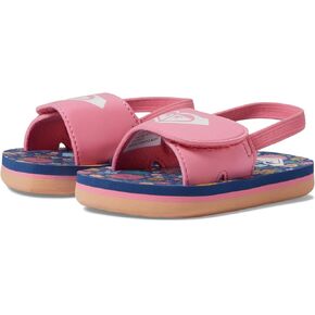 Roxy Girl's Finn Sling Back Flip Flop Sandal