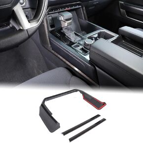 Aunginsy Center Console Gear Box Shift Panel Frame Trim Cover Compatible with Toyota Tundra/Sequoia 2022-2024 Car Central Control Gear Shifter Box Side Panel Protect Strip Decorative Cover Accessories
