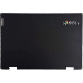 Laptop Palmrest Upper Case with US Keyboard and Touchpad Assembly Replacement for Lenovo Chromebook 11 300e 2nd Gen AST 82CE 5CB0Z21541 (No Webcam Hole)