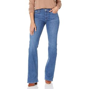 PAIGE Women's Laurel Canyon High Rise Flare Transcend Vintage in Estate