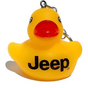 Jeep Rubber Duck Keychain