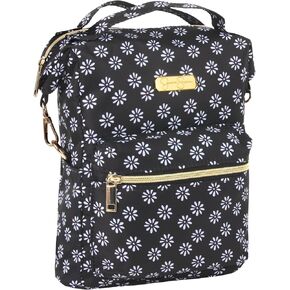 Jessica Simpson Mini Backpack Tote for Women for Work, Recreation, Commuting & Traveling in Black Polka Dot