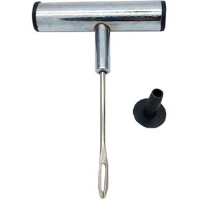 Stainless Steel Flat Tire Tubeless Repair Tool Tyre Puncture Plug Fix Tool for Auto Car ATV Motorcycle Mower