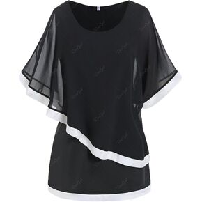 بلوزات نسائية أنيقة من ROSE غال روسيجال بمقاسات كبيرة، بلوزات شبكية أنيقة، قمصان أنيقة، بلوزة علوية in Kuwait