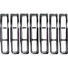 Rugged Ridge | Grille Insert Kit, Chrome | 11306.02 | Fits 1997-2006 Jeep Wrangler TJ