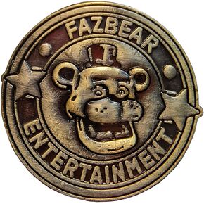دبوس معدني لشارة الأمان FNAF، قلادة قلادة فريدي فازبير، تشيكا، بوني، زي خمس ليال في فريدي التنكري، دبابيس وشارات الأمان، 5 ليال في زي شارة معدنية فريدي