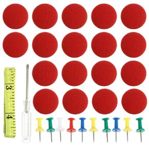 SUPVOX 50pcs Carport Buckle Car Roof Fixing Buttons Car Ceiling Cloth Fixing Screw Car Liner Repair Pin Cars Car Headliner Repair Button Car Headliner Pin Auto Lining Buckle Flannel Rivet