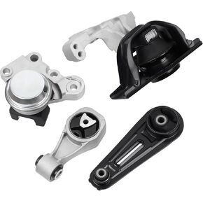 حامل محرك المحرك وحامل ناقل الحركة مجموعة من 4 قطع تناسب نيسان روج 2008-2013، روج سيليكت 2014-2015 2.5 لتر مجموعة تركيب محرك بديل #A7370 A7384 A4351 A4352 in Kuwait