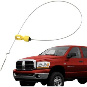 Transmission Oil Dipstick Compatible with Dodge Ram 1500 2500 3500 2003-2009 Replace Oil Fluid Level Indicator Dip Stick 53032605AB