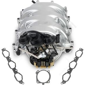 Intake Manifold w/Alum Intake Flap Lever Compatible with Mercedes Benz 2005-2013 C230 C280 C300 C350 CLK350 E350 GLK350 ML350 ML450 R350 S400 SLK280 SLK300 SLK350 Replace 2721402201
