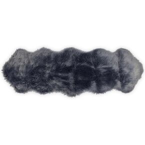 Nouvelle Legende® Faux Fur Sheepskin Premium Rug Duo (23 in. X 73 in.) White