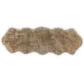 Nouvelle Legende® Faux Fur Sheepskin Premium Rug Duo (23 in. X 73 in.) White in Kuwait