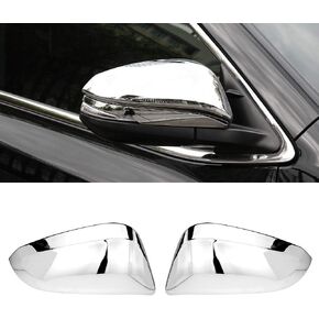 Senzeal ABS Carbon Fiber Side Rearview Mirror Cover Trim for Toyota Highlander 2014 2015 2016 2017 2018 2019 2PCS