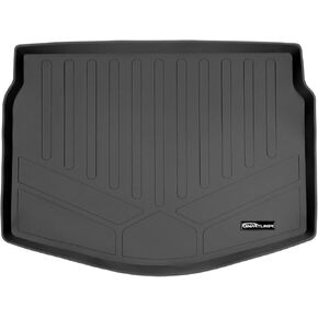 SMARTLINER All Weather Custom Fit Cargo Liner Behind The 2nd Row Black Compatible with 2019-2021 Hyundai Veloster