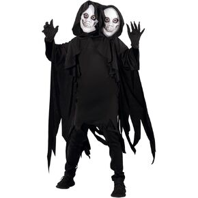 Morph Ghoul Costume Kids, Cool Ghoul Costume, Kids Halloween Costume Scary, Ghost Face Costumes For Boys, Demon Costume Kids