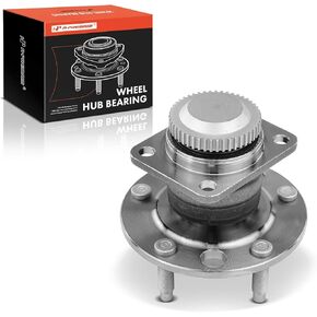 A-Premium Front Wheel Bearing and Hub Assembly with ABS Ring & 5-Lug Compatible with Chevrolet Corvette 1984-1990