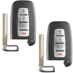 KeylessOption Keyless Entry Remote Smart Car Key Fob for Hyundai Kia 95440-3X200, SY5HMFNA04 (Pack of 2)