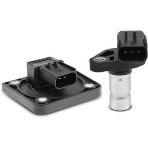 A-Premium 2-PC Engine Camshaft Crankshaft Position Sensor Compatible with Dodge Neon 1998-2002, Stratus 1997-2000 & Chrysler Cirrus 2000, Neon 2000-2002 & Plymouth Breeze 1998-2000, Neon 1998-2001