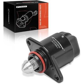 A-Premium Fuel Injection Idle Air Control Valve Compatible with Chevrolet Impala, Camaro, Corvette, Caprice, C1500, C3500, G30 & GMC K2500, K3500 & Cadillac Fleetwood & Pontiac Firebird, # 17111788