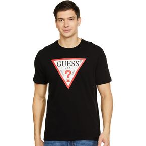 GUESS Men's Eco Triangle Classic Tee