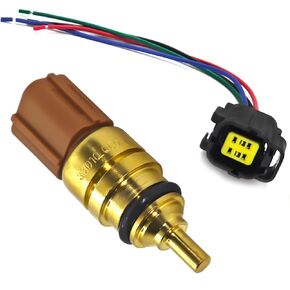 39220-38010 Coolant Temperature Sensor with Connector Pigtail Harness for Hyundai Kia 2008-2021 Hyundai Palisade 3.8L 2020-2022 for Hyundai Tucson 2.0L 2.4L 2010-2015 - Replace 39220-38010 39220-02500