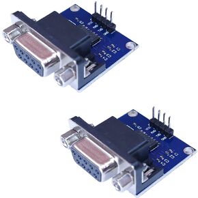 TTL to RS232 Module for Arduino, ESP32, ESP8266, Raspberry Pi, 5 Pieces