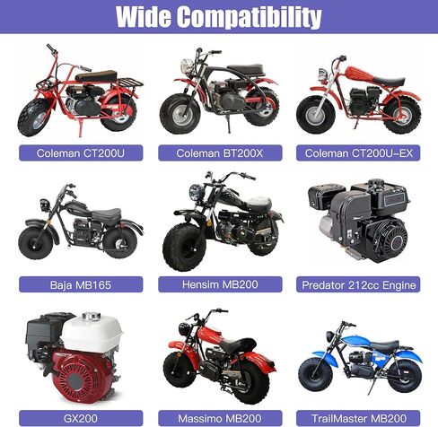 420 Chain with 60 Tooth Sprocket 40mm Bore for Coleman Mini Bike CT200U BT200X CT200U-EX Baja Warrior TrailMaster MB200 Axis M200 196cc 200cc 6.5hp Parts Jackshaft Front Drive Chain 42 Link 90L in Kuwait