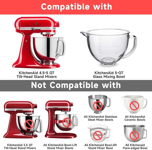 3 Pack Silicone Covers for KitchenAid Tilt-Head Stand Mixer 4.5-5 Quart Stainless Steel Mixer Bowls, KitchenAid Mixer Attachments, Dishwasher Freezer Microwave Safe (Bowl NOT included) in Saudi Arabia
