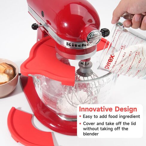 3 Pack Silicone Covers for KitchenAid Tilt-Head Stand Mixer 4.5-5 Quart Stainless Steel Mixer Bowls, KitchenAid Mixer Attachments, Dishwasher Freezer Microwave Safe (Bowl NOT included) in Saudi Arabia